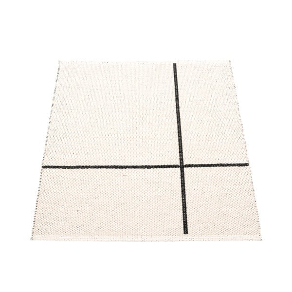 Черен килим за открито и закрито 70x90 cm Fred Black – Pappelina-image-2