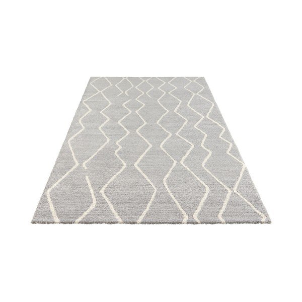 Сив килим Glow Vienne, 160 x 230 cm - Elle Decoration-image-1