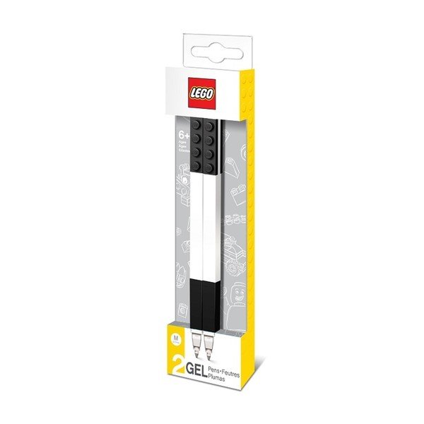 Комплект от 2 черни гел химикалки - LEGO®-image-1