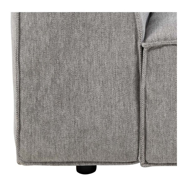 Светлосив модул за край на дивана, ляв ъгъл Fairfield - Bonami Selection-image-1