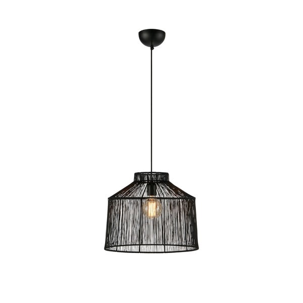 Черна висяща лампа с метален абажур ø 42 cm Capanna - Markslöjd