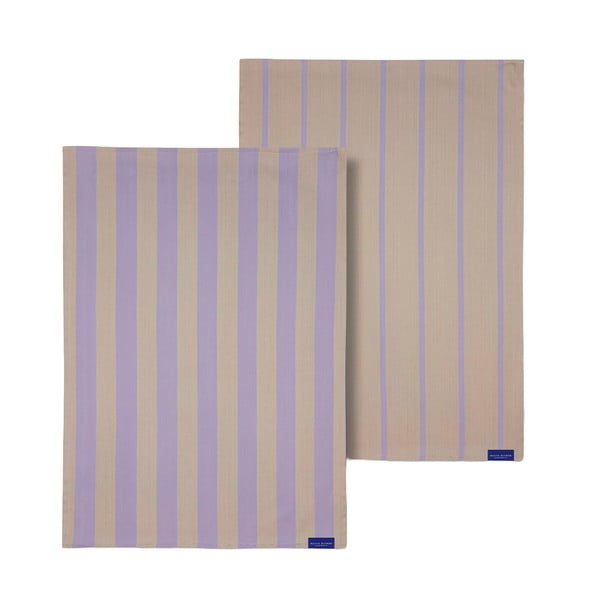 Памучни кърпи за съдове в комплект 2 бр. 50x70 cm Stripes – Mette Ditmer Denmark