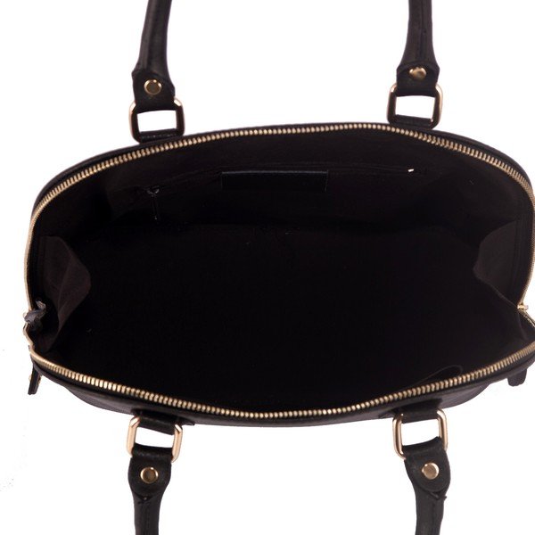 Kožená kabelka Andrea Cardone 2025 Black-image-3