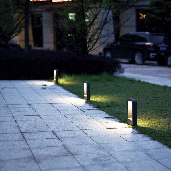 Черно външно осветително тяло , 30 x 16 cm Cobaqua - SULION-image-1