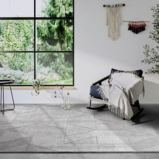 Сив ръчно изработен вълнен килим 160x230 cm Ursule – Villeroy&Boch
