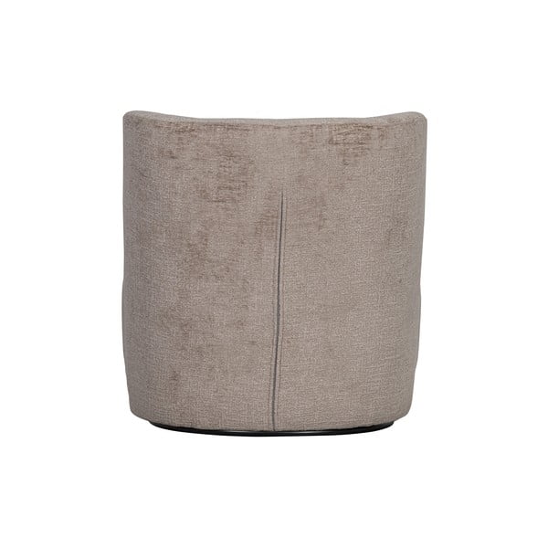 Светлокафяво кресло от кадифе Atty - WOOOD-image-4