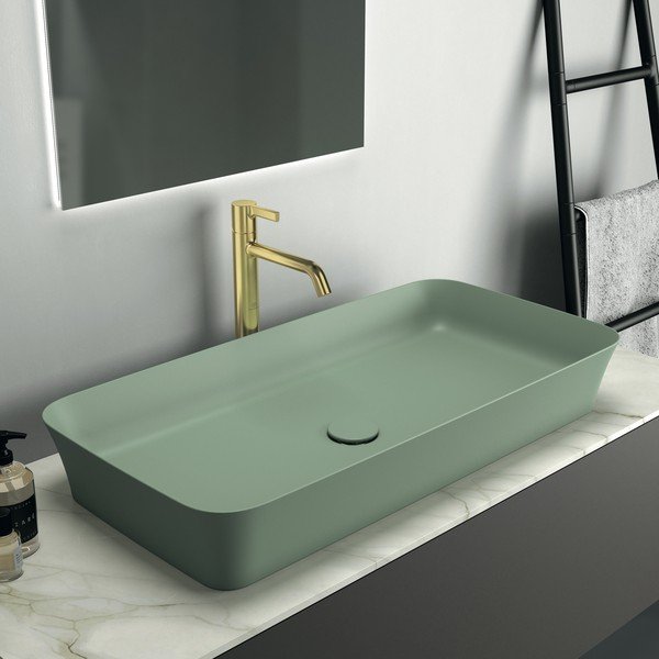 Зелена керамична мивка 80x40 cm Ipalyss – Ideal Standard-image-1
