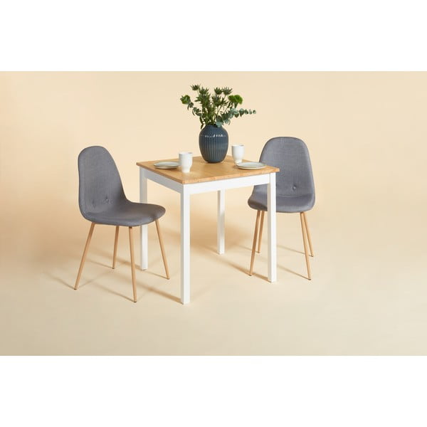 Комплект трапезна маса Sydney и два трапезни стола Lissy - Bonami Essentials-image-1
