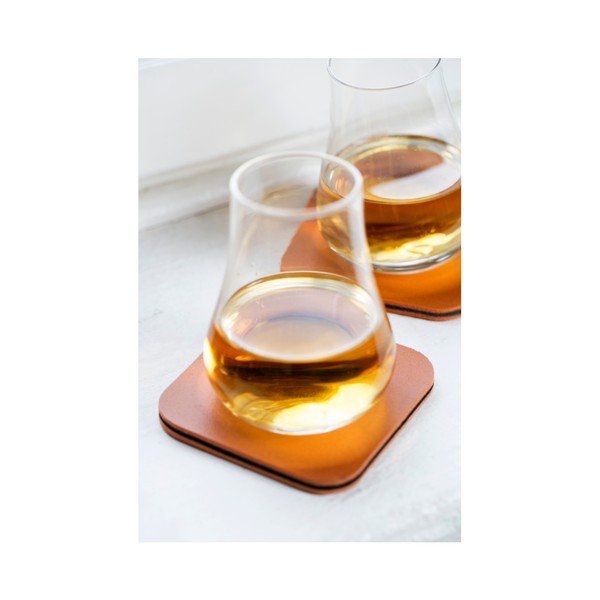 Sklenice s podtáckem/stojánkem na whiskey Sagaform Whiskey Tasting Set, 150 ml-image-2