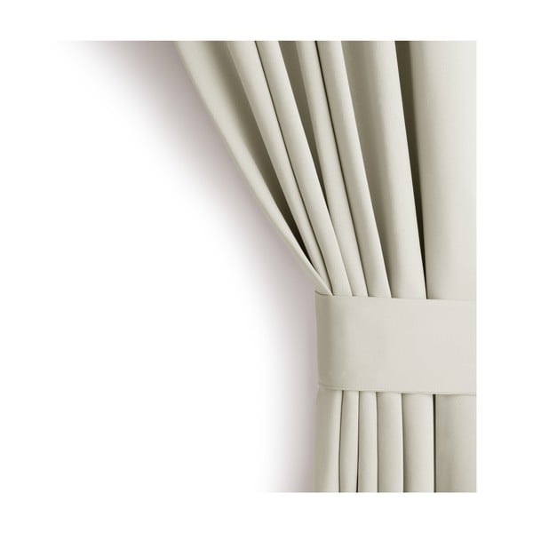 Кремаво затъмняващо перде 140x175 cm Kierra – Restilo-image-4