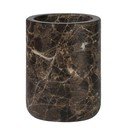 Кафява мраморна чаша за четки за зъби Marble - Mette Ditmer Denmark