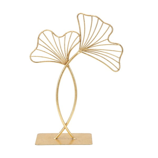 Декорация от златни листа Glam, височина 35 cm - Mauro Ferretti
