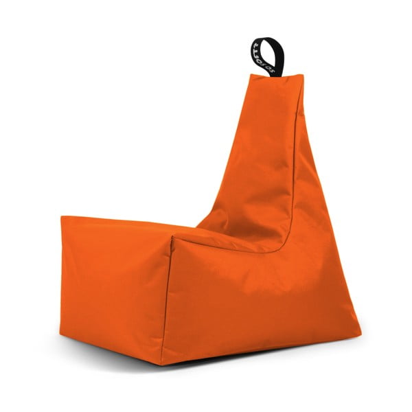 Оранжев пуф Icy XL – So Soft?