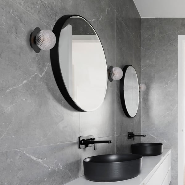 Черна лампа за таван , ø 14 cm Musa - SULION-image-4