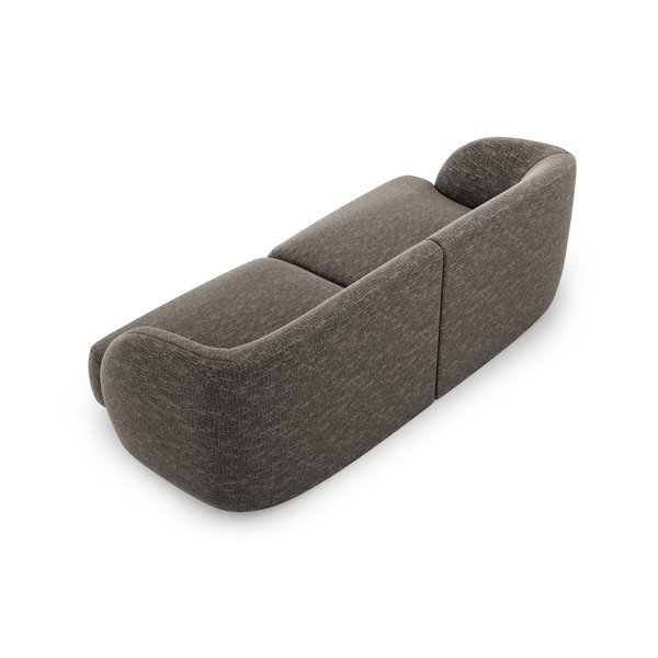 Сив диван 184 cm Miley - Micadoni Home-image-3
