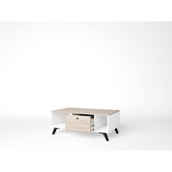 Масичка за кафе в дъбов декор в естествен цвят 60x100 cm Sahara - Marckeric-image-2