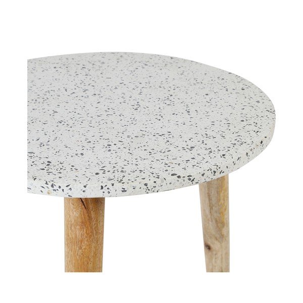 Кръгла масичка за кафе с теракотен плот ø 42 cm Terrazzo - Jardin d'Ulysse-image-4