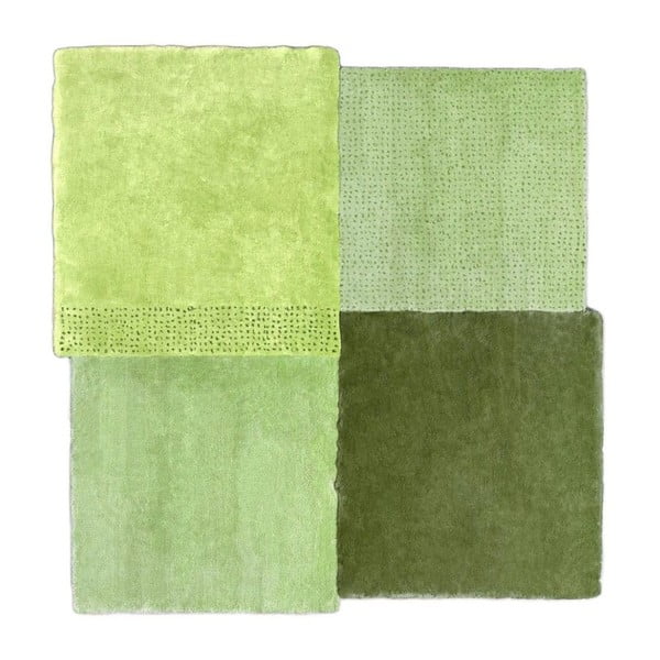 Зелен килим Над квадрат, 200 x 207 cm - EMKO