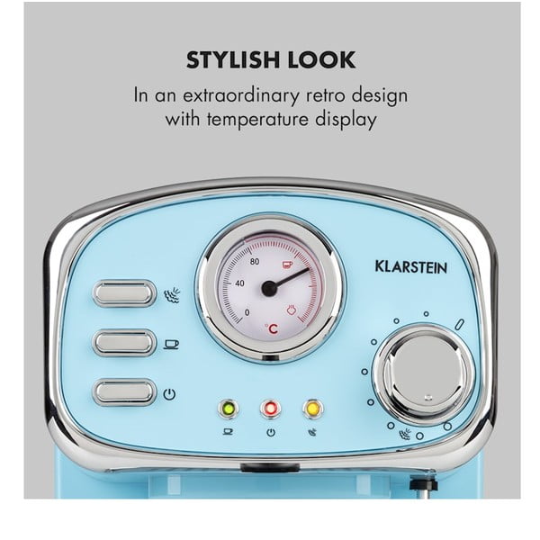 Синя кафемашина Espressionata Gusto - Klarstein-image-4