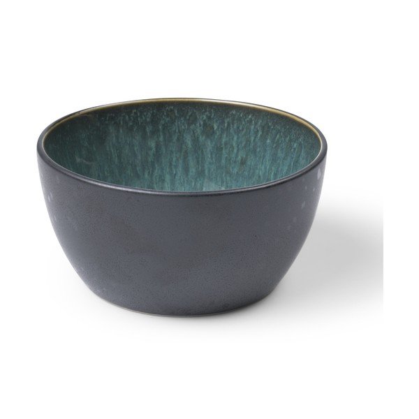 Зелена/черна глинена купичка Gastro Green/Black – Bitz