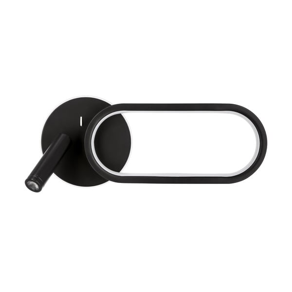 Черна LED стенна лампа Monet – Candellux Lighting