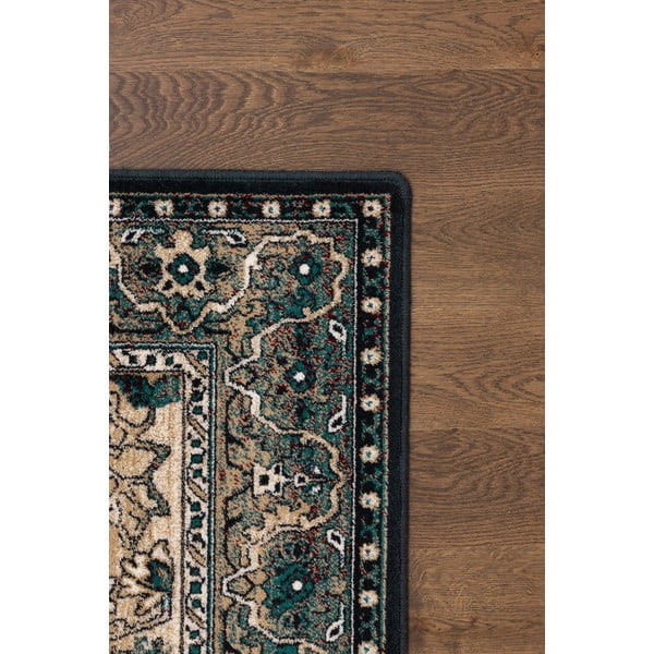 Тъмнозелен вълнен килим 200x300 cm Ava - Agnella-image-3