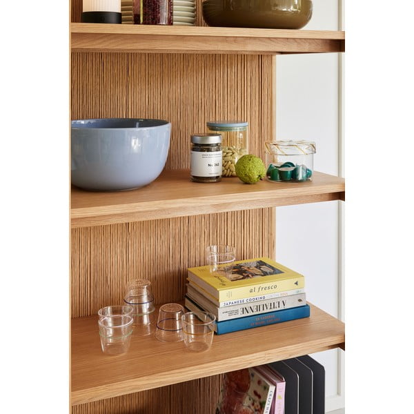 Библиотека от декор от дъб  в естествен цвят 75x162 cm Heritage – Hübsch-image-3