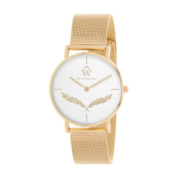 Dámské hodinky s řemínkem ve zlaté barvě Olivia Westwood Kamba