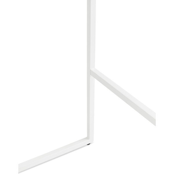 Черна бар маса с бели крака, височина 105 cm Tikafe - Kokoon-image-4