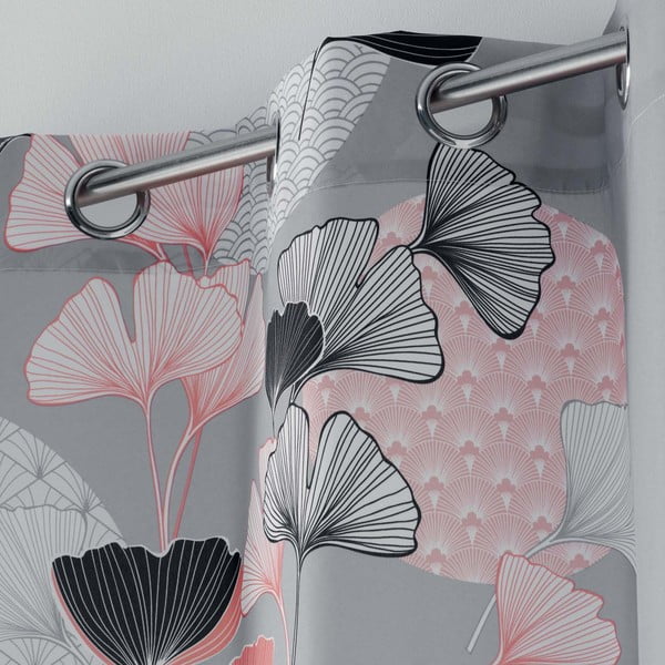 Сива завеса 140x260 cm Eden – douceur d'intérieur-image-1