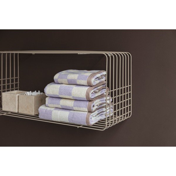 Бежов на няколко нива метален стенен рафт 70 cm Wire – Mette Ditmer Denmark-image-3