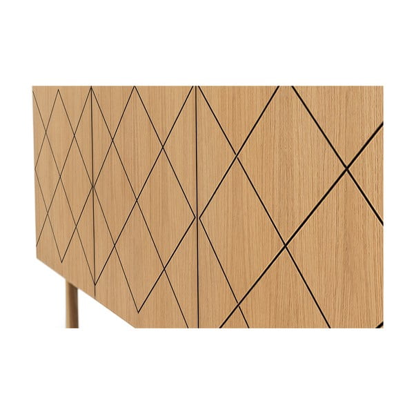 Комод с чекмеджета в дъбов декор Ramalade Porto - Woodman-image-3