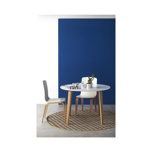 Sada 4 bílých jídelních židlí Geese -image-1