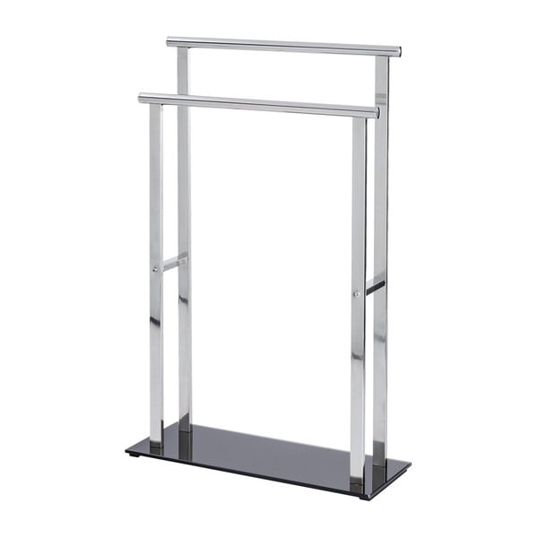 Поставка за кърпи от неръждаема стомана в блестящо сребристо Lava - Wenko-image-1