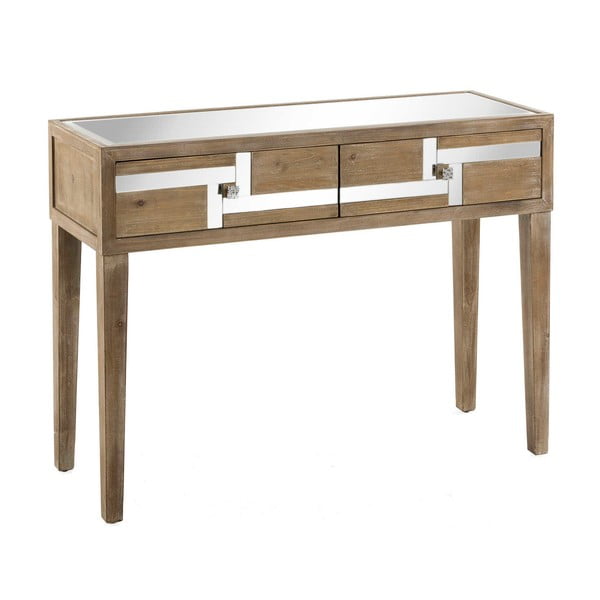 Konzolový stolek z jedlového dřeva Tropicho Mirror