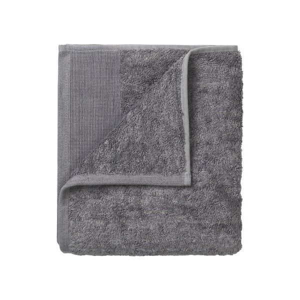Комплект от 4 тъмносиви памучни кърпи , 30 x 30 cm - Blomus