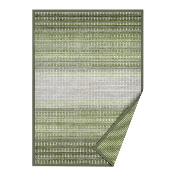 Зелен двустранен килим Маслина, 70 x 140 cm Moka - Narma