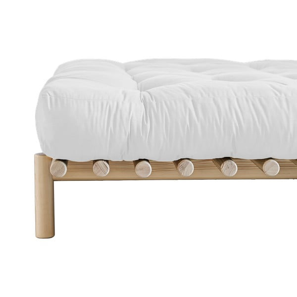 Двойно легло от борова дървесина с решетка 160x200 cm Pace - Karup Design-image-3