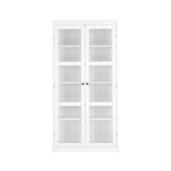 Бяла витрина от МДФ 98x193x34 cm Wilma – Ellos Home-image-3