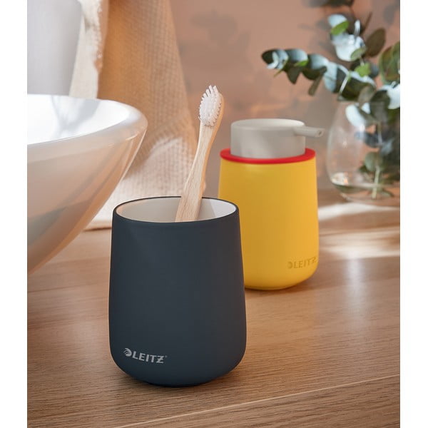 Жълт керамичен дозатор за сапун Cosy - Leitz-image-3