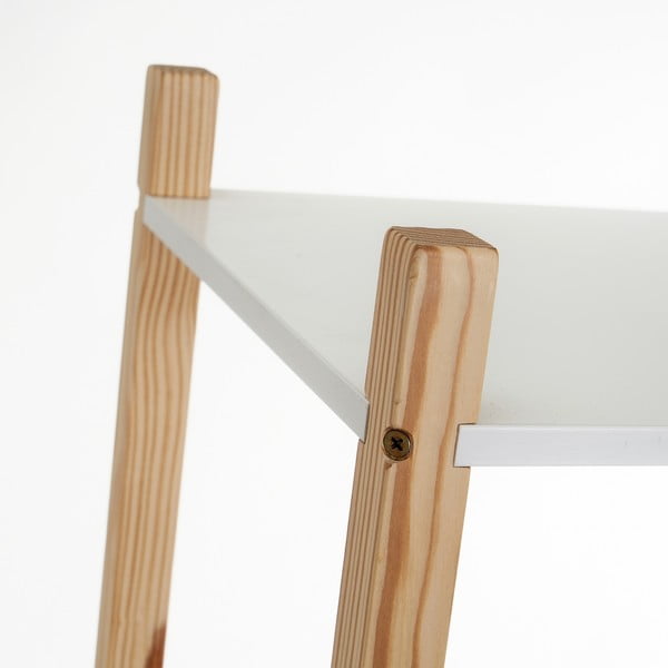 Бял детски шкаф за книги 60x106,5 cm - Casa Selección-image-2