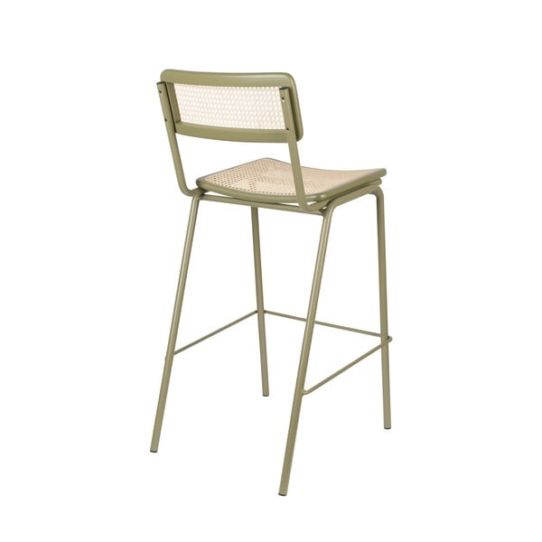 Зелени бар столове от ратан в комплект от 2 106 cm Jort - Zuiver-image-4