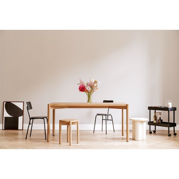 Бежов метален подвижен стелаж 60x62x30 cm Nolle – noo.ma-image-4