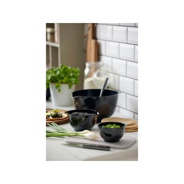 Черни купички в комплект от 3 бр. 750 ml Margrethe Mini – Rosti-image-4