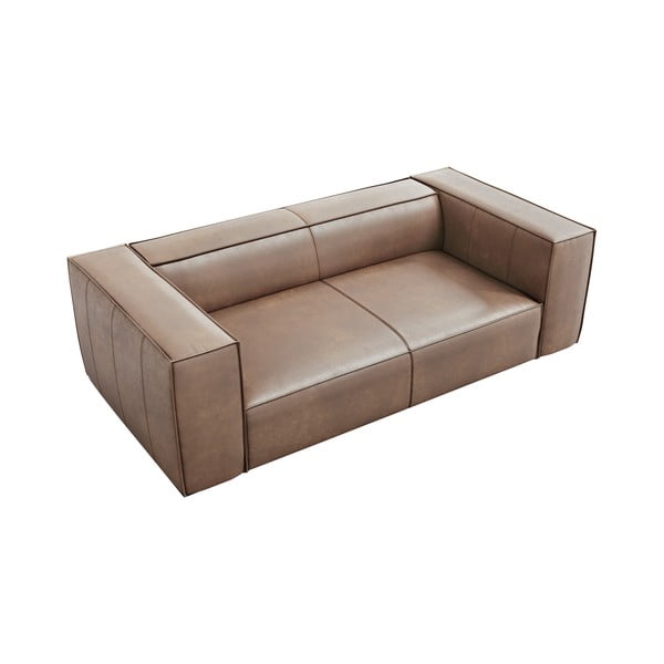 Светлокафяв кожен диван 212 cm Madame - Windsor & Co Sofas-image-3