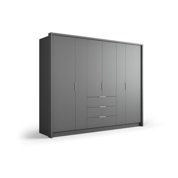 Сив гардероб 255x217 cm Wells - Cosmopolitan Design-image-2
