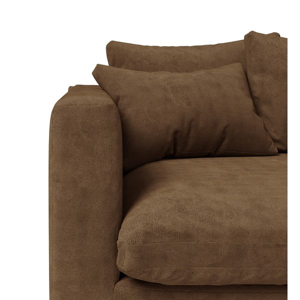 Кафяв диван 175 cm Comfy - Scandic-image-4