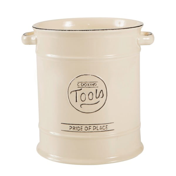 Кремава керамична кутия за кухненски прибори Pride Of Place Pride of Place - T&G Woodware