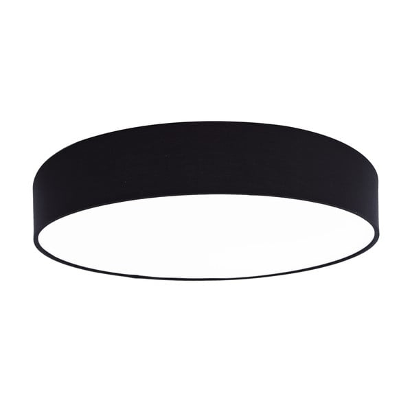 Черно LED осветително тяло за таван ø 60 cm - SULION