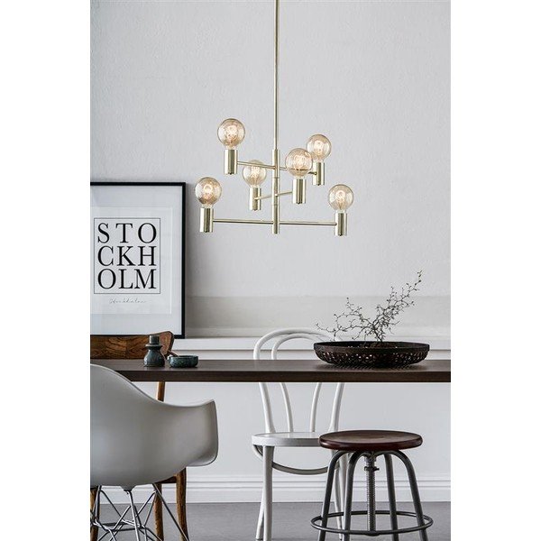 Окачено осветително тяло в месингов цвят Capital - Markslöjd-image-1
